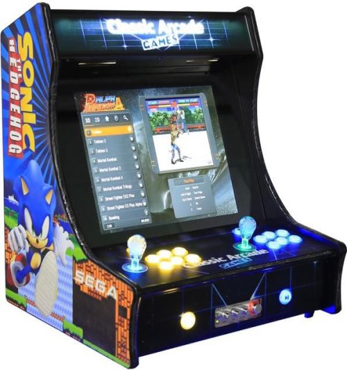 Tabletop Arcade Game - Sonic the Hedgehog Artwork